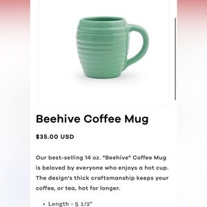 Bauer Pottery Beehive Mug